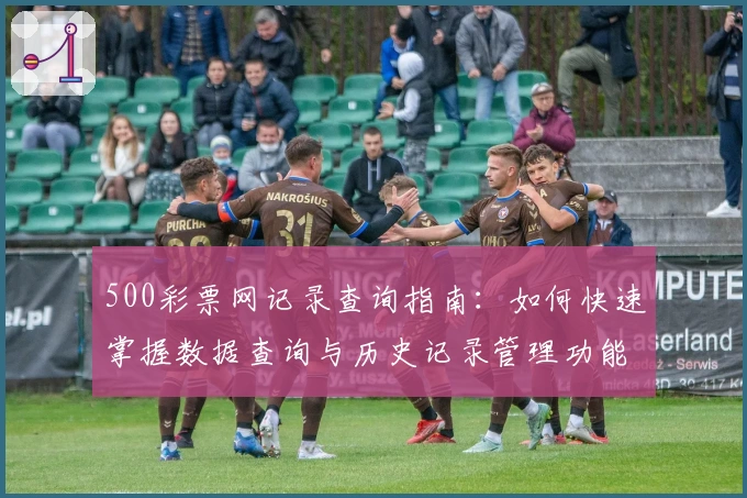 500彩票网记录查询指南：如何快速掌握数据查询与历史记录管理功能